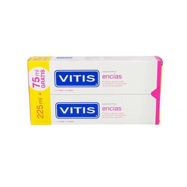 Vitis Encías antigingivitis Pack 2×150 ml (75 ml gratis)