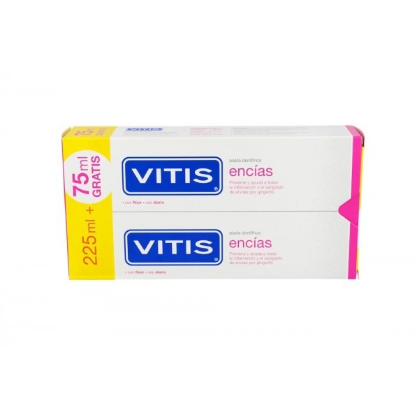 Vitis Encías antigingivitis Pack 2×150 ml (75 ml gratis)