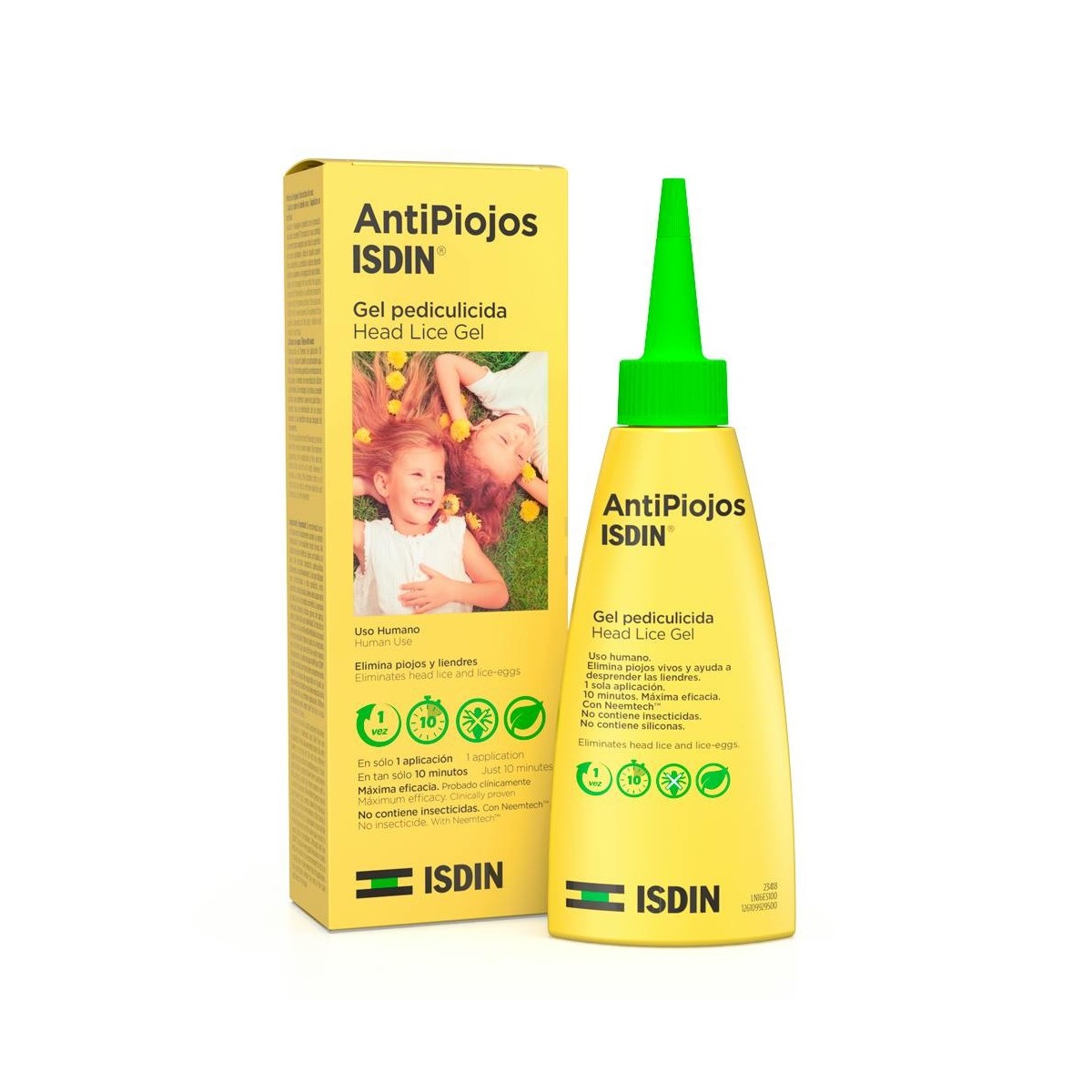Antipiojos ISDIN Gel Pediculicida 100 ml ·...
