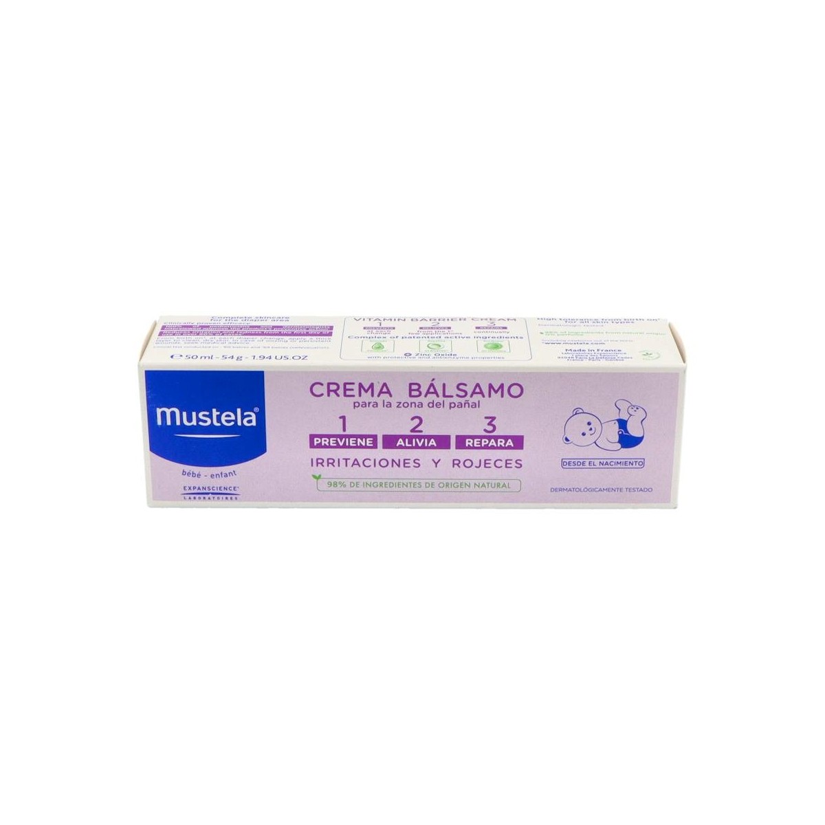 Mustela Bebe Crema Balsamo 1,2,3 50 Ml