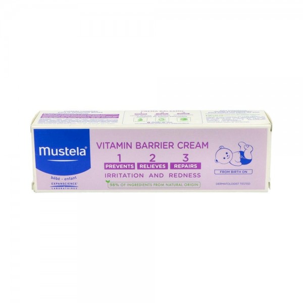 Mustela Bebe Crema Balsamo 1 2 3 100 Ml