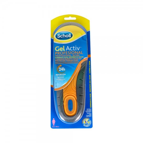Plantillas Scholl Gel Activ Prof. Mujer
