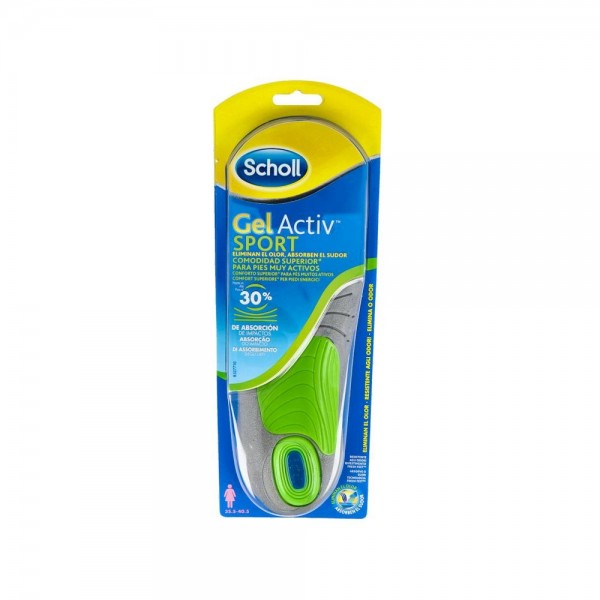Plantillas Scholl Gel Activ Sport Mujer