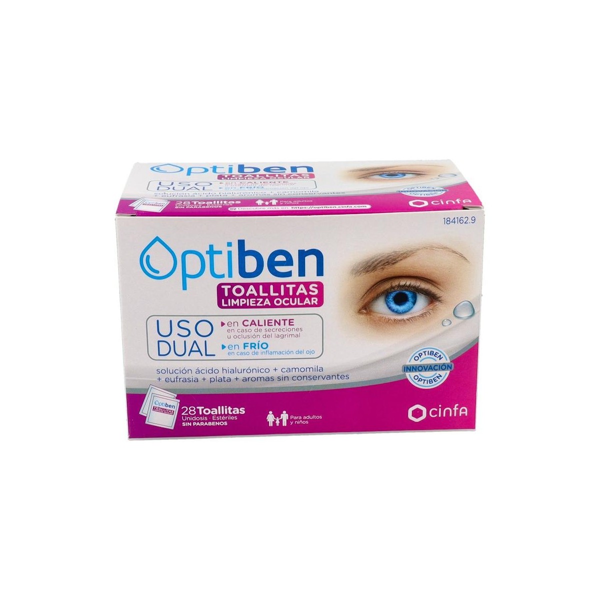 Optiben Toallitas Uso Dual 28 Toallitas
