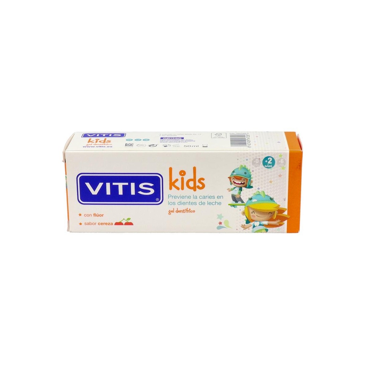 Vitis Gel Kids Infantil Cereza 50 Ml + 2 Años