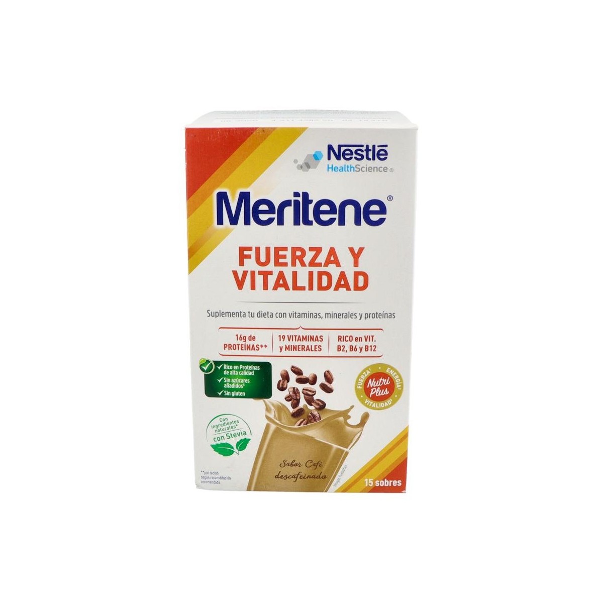 Meritene Active Senior Cafe Descafeinado 15...