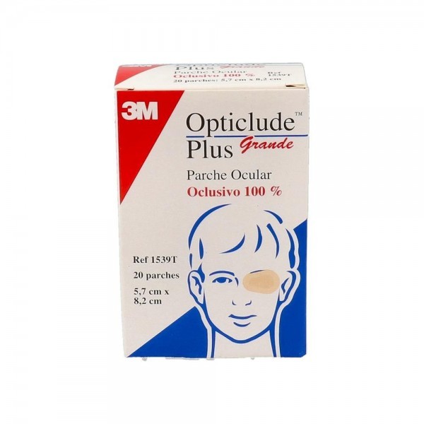Parche Opticlude-P Ocu G 20U 1539T