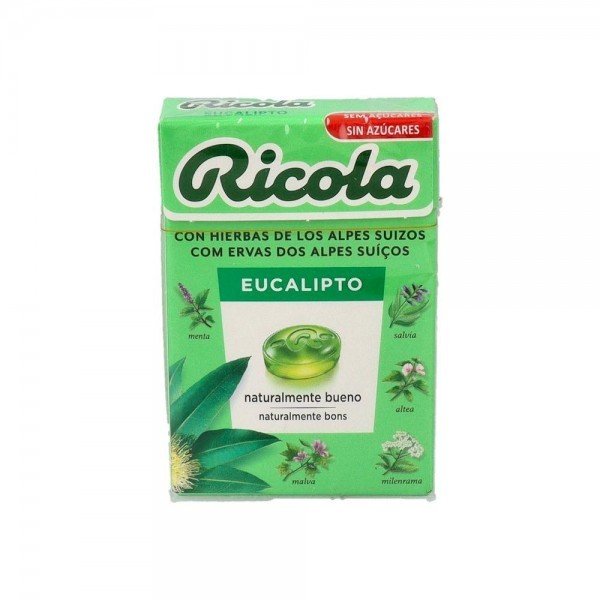 Ricola Caram S/A Eucaliptus 50 G