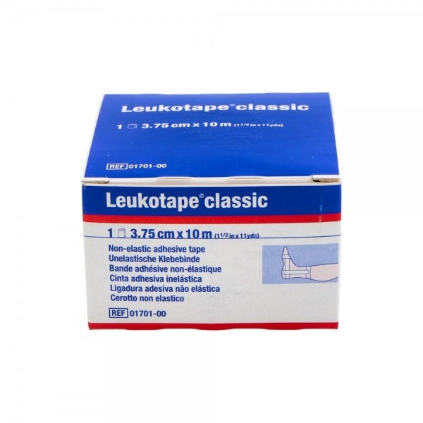 Leukotape Cinta Adhesiv 10Mx3,75Cm Blanco