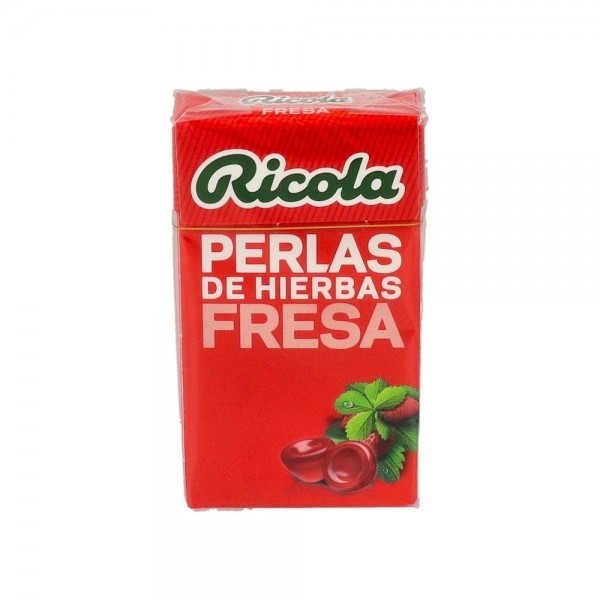 Ricola Perlas S/A Fresa 25 G
