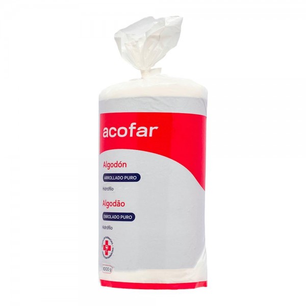 Algodon Acofar Arroll Puro 1000 Gr