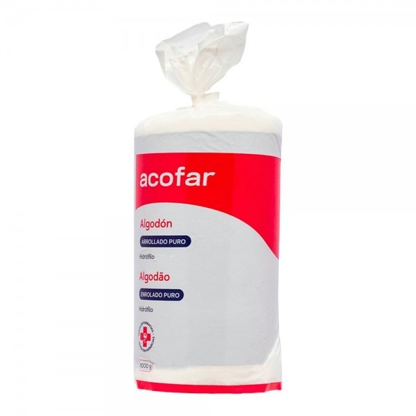 Algodon Acofar Arroll Puro 1000 Gr