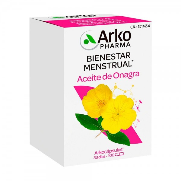 Arkocápsulas Aceite de Onagra 100 Cápsulas Arkopharma