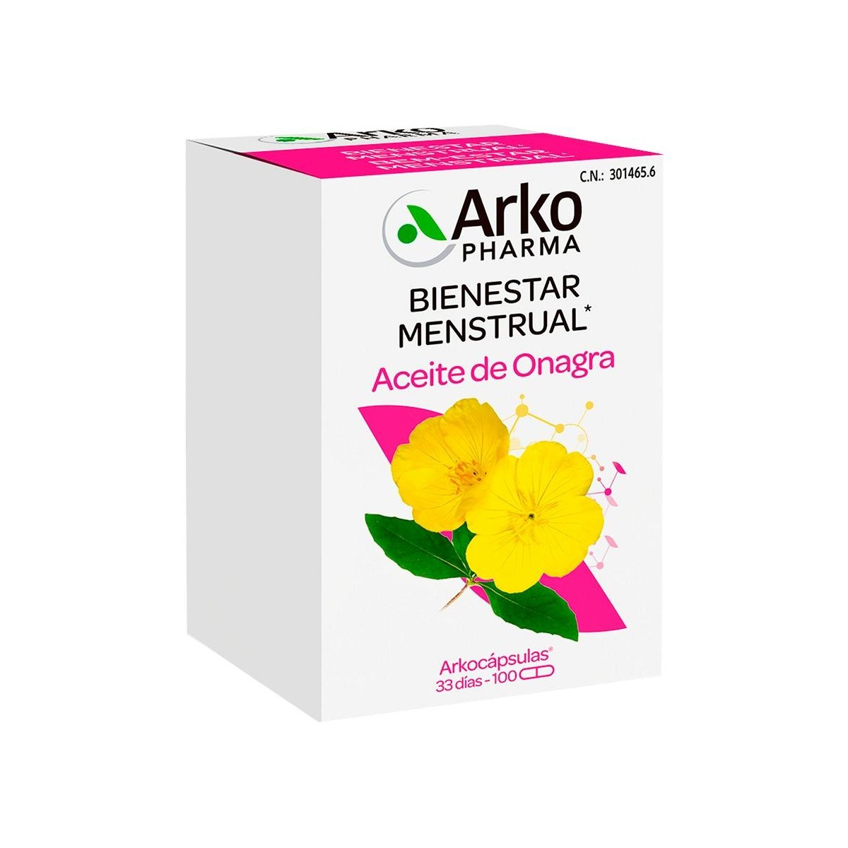 Arkocápsulas Aceite de Onagra 100 Cápsulas...