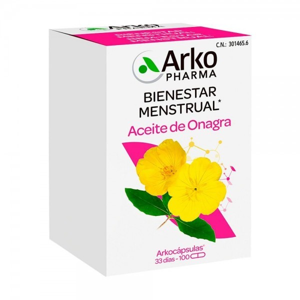 Arkocápsulas Aceite de Onagra 100 Cápsulas Arkopharma