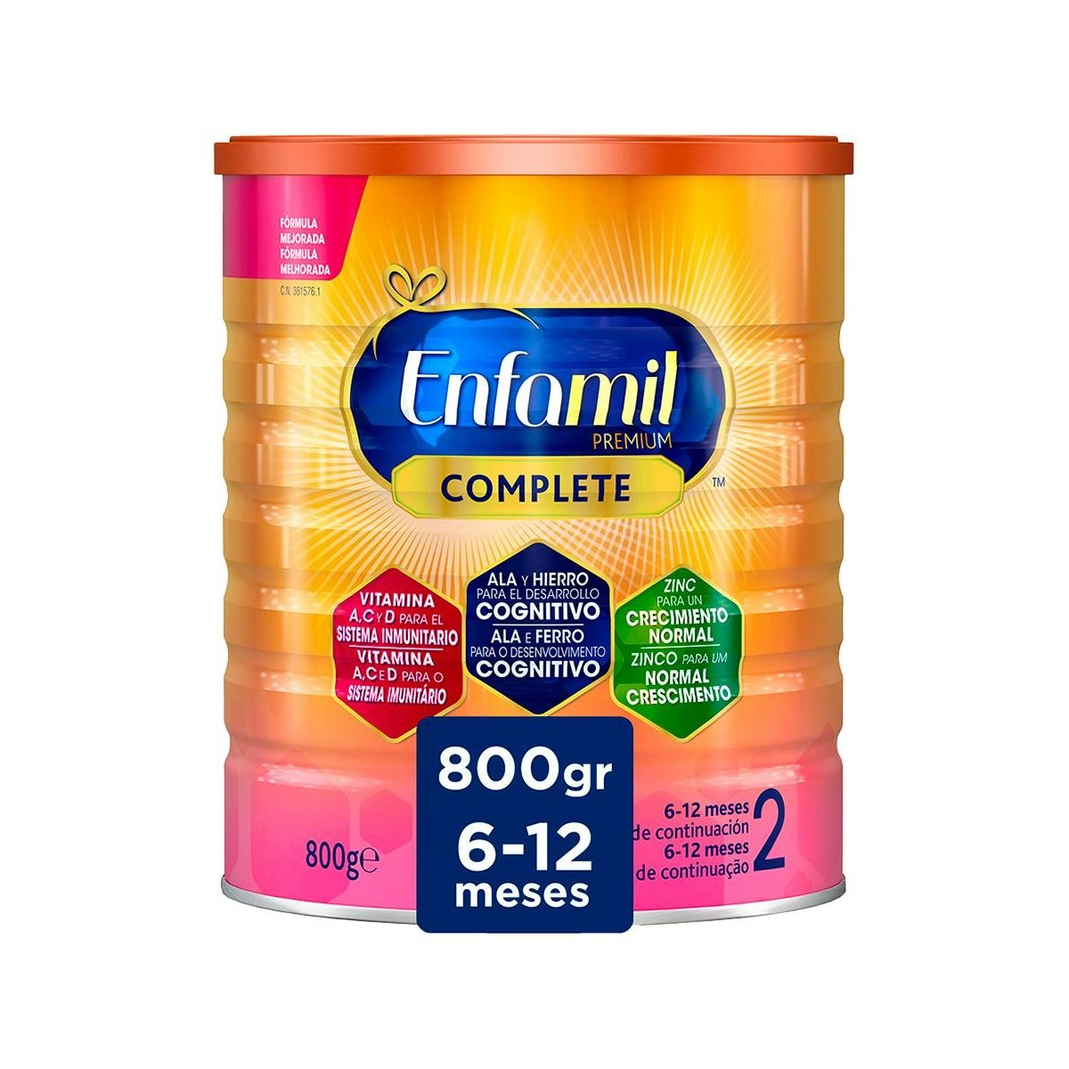 Enfamil Premium Complete 2 800G, Polvo