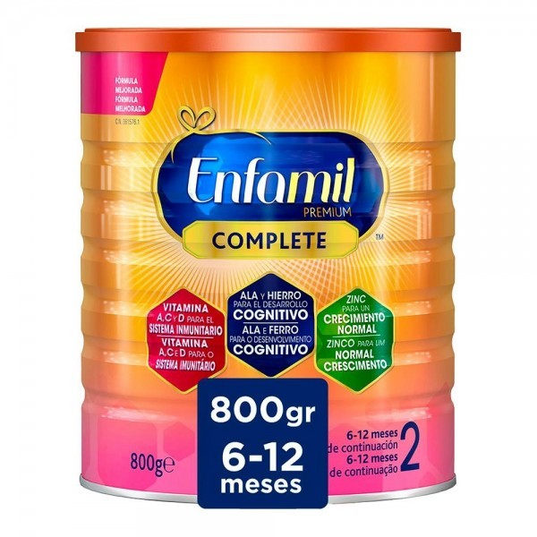 Enfamil Premium Complete 2 800G, Polvo