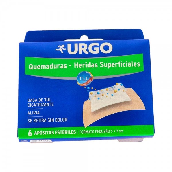 Urgo Quemaduras Aposito Ester 6 Un
