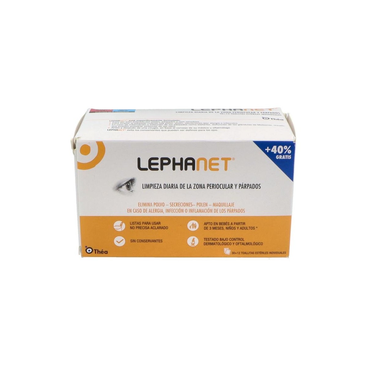 Lephanet Toallitas Ojos Esteril 30 U