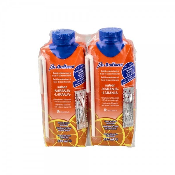 Bioralsuero Naranja 3X200 Ml Briks