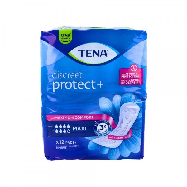 Tena Lady Inc-Liger Maxi 12 Unid