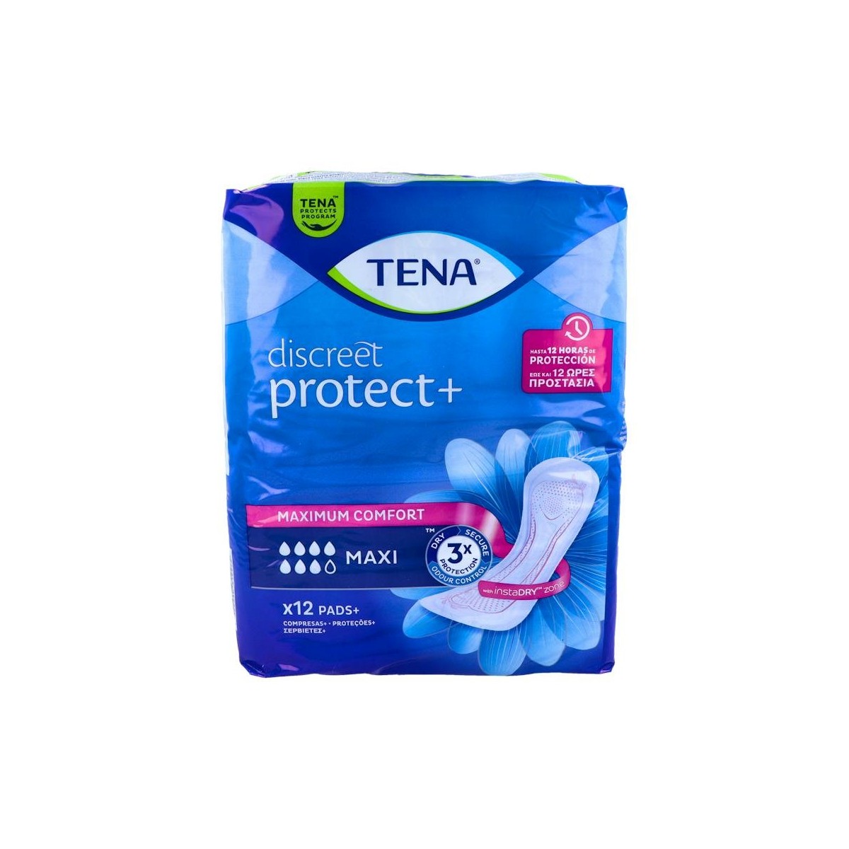 Tena Lady Inc-Liger Maxi 12 Unid
