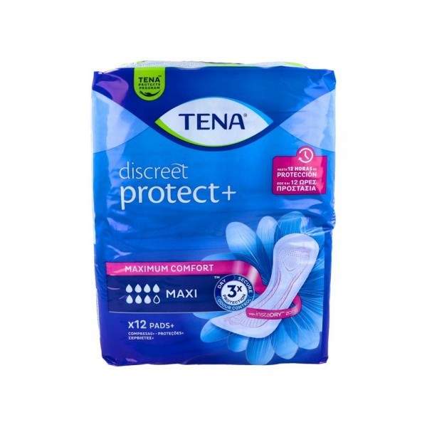 Tena Lady Inc-Liger Maxi 12 Unid