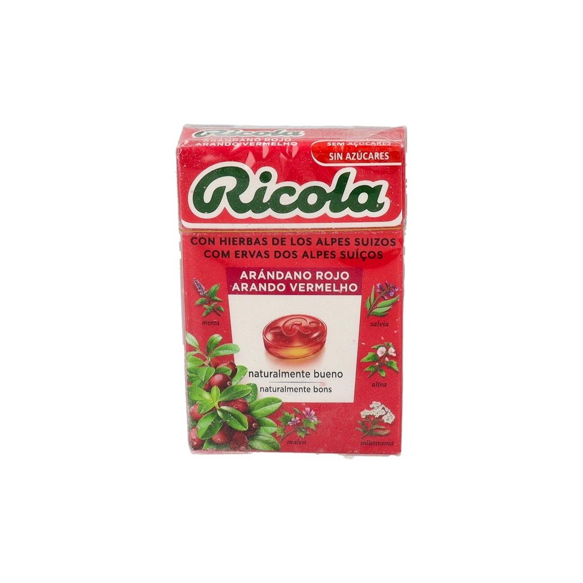 Ricola Caram S/A Arandano 50 G
