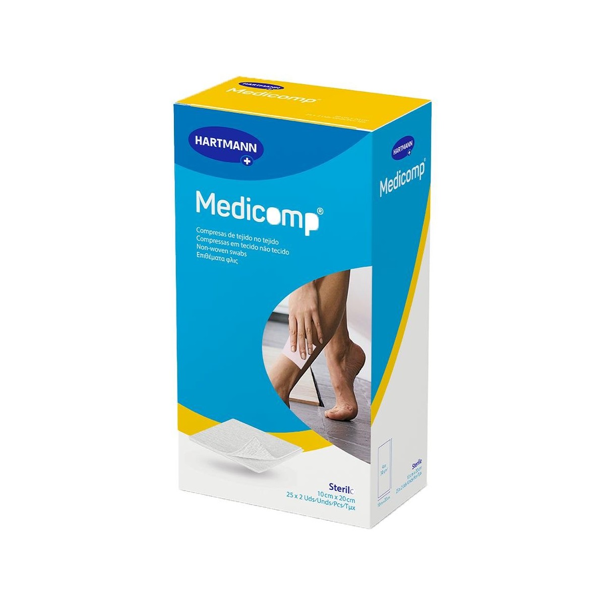 Medicomp gasa estéril 10x20cm 50 uds.