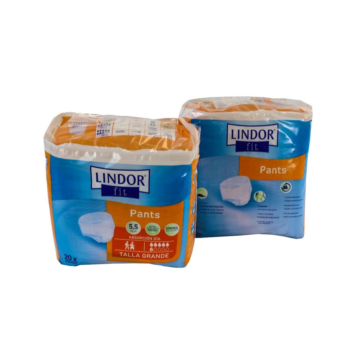 Pañal Inco Lindor Fit Pants Dia Grande 80 U