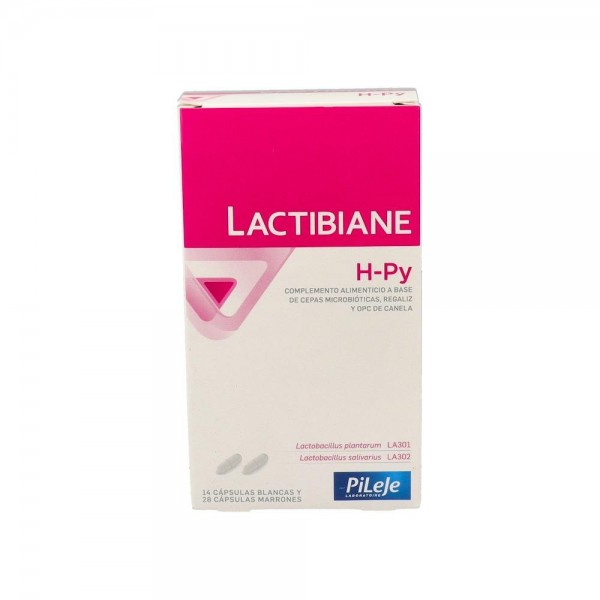 Lactibiane H-Py 42 cápsulas · Probiótico + Regaliz y...