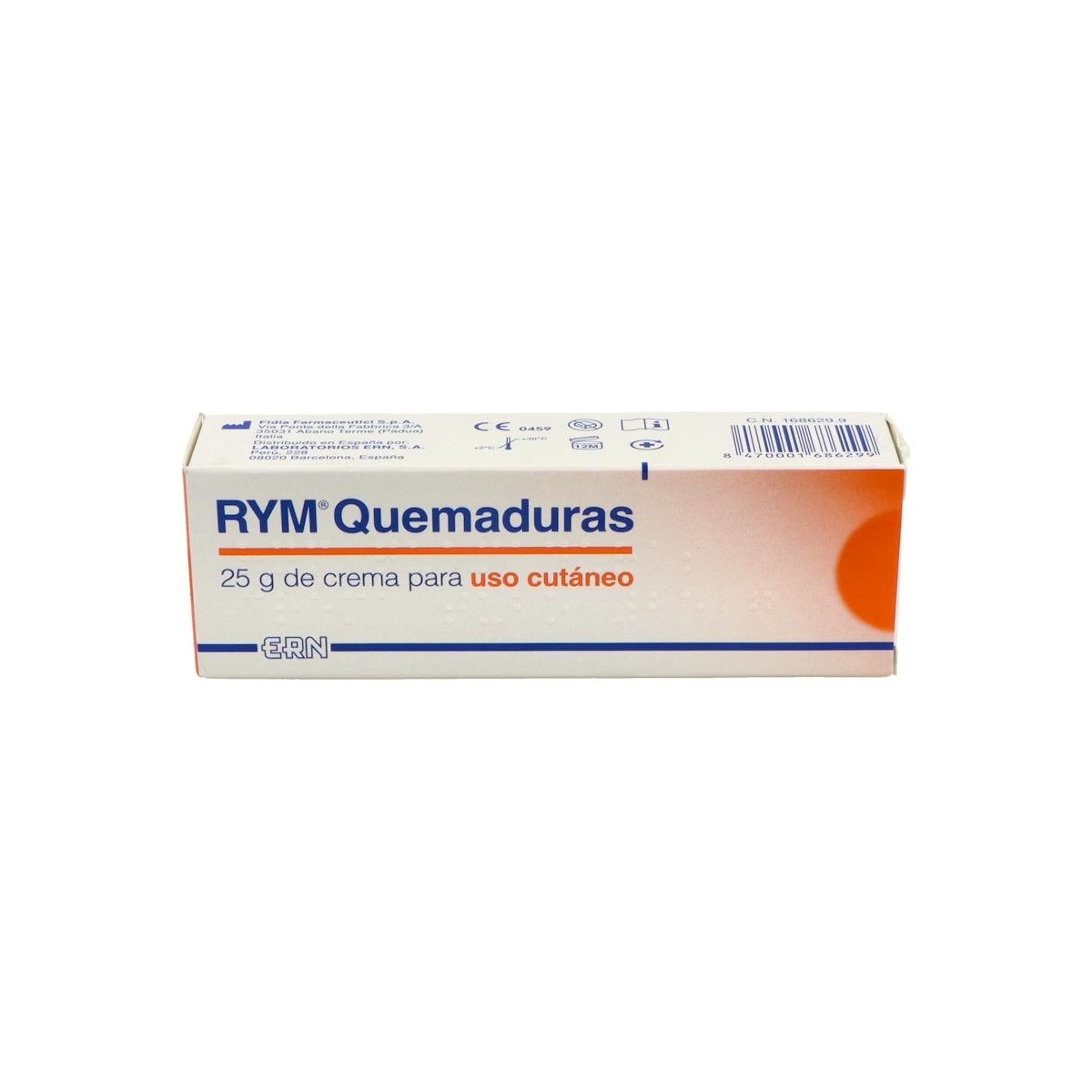 Rym Quemaduras Crema 25 Gr