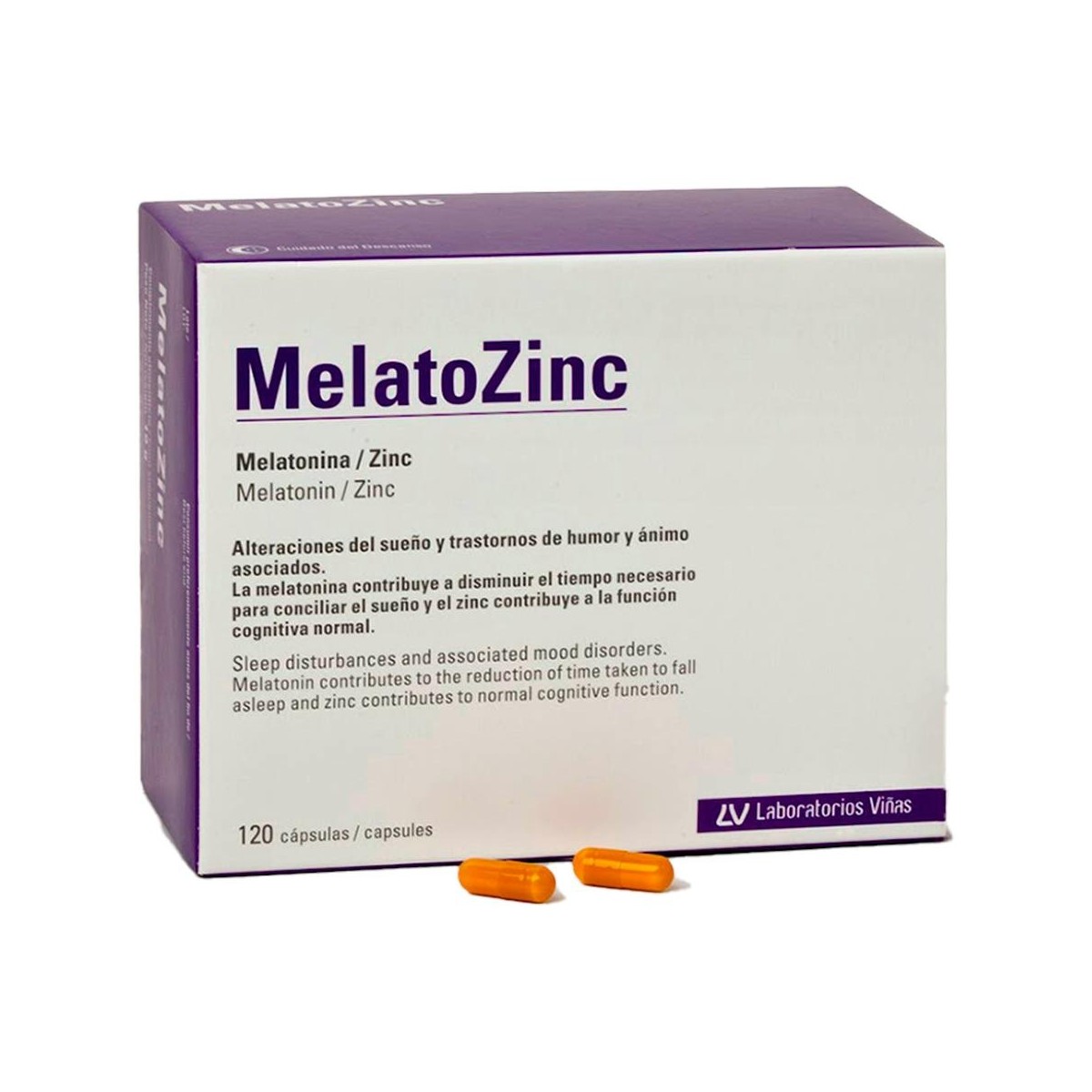 Melatozinc 120 Capsulas
